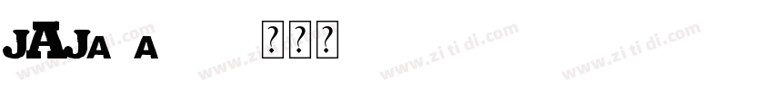 JAJaya giri字体转换